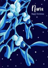 Pretty Christmas card - Nana created by Rocket68