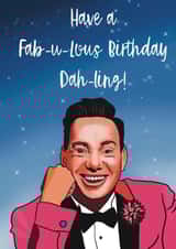 Fun birthday card for any strictly fan. created by Peatree Art
