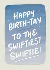 Taylor Swift (Taylor’s Version) Birthday Card - Happy Birth-Tay Swiftie created by Daksha Giri