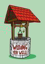 Wishing You Well Card | Funny Get Well Soon Card created by TeePee Creations