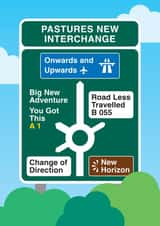 Pastures New Card created by Hello Squid