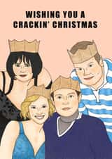 Gavin and Stacey Christmas Family Portrait created by Saluki Studio