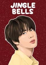 Funny Christmas Card - BTS - Jin-gle Bells created by Pink + Pip