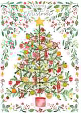 Beautiful Christmas Tree card for someone special. created by Katie Whitton Design