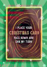 Funny Christmas Card - Yugioh - Place Face Down created by Mythokell