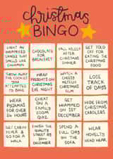 Funny Christmas Card - Christmas Bingo created by Oh, Laura