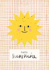 Hello Sunshine Card - Versatile joyful card - Friend Birthday Card created by Aimee Mac Illustration