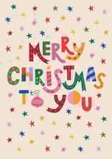 Pretty Christmas Card - Magical Stars created by Raspberry Blossom