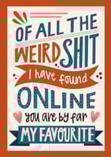 Funny Valentine's Day - Online Dating Card created by AbiGoLucky