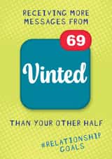 Funny Relationship Goals - Birthday / Valentines Card created by NICOLA TRAVIS