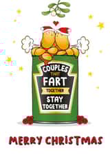 Merry Christmas Couples That Fart Together Stay Together: Funny Christmas Card created by eggbanjo