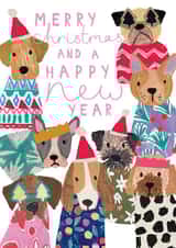 Cute Christmas Card Perfect For Any Dog Lover created by Stop the Clock Design