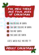 A Funny Christmas For The Men In Your Life, or Are They Really Santa? created by Waffle & Faff