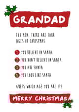 A Funny Christmas for Grandad, or Is He Really Santa ? created by Waffle & Faff