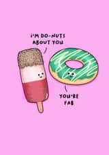 Cute sweet treats - Punny Flirty Food - For Significant Other created by Back to the drawing board illustration 