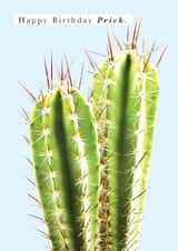 A birthday card for a prick. created by Hello Munki