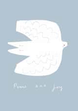 Beautiful peace dove Christmas card - Dove by Janine Burrows created by Paper Bird
