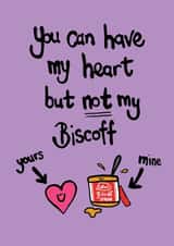 Cute Anniversary - For Significant Other - Lotus Biscoff Spread created by Peas-in-a-Pod