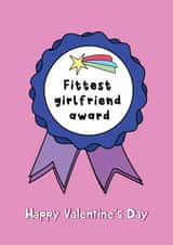 Fittest Girlfriend Award - Happy Valentine's Day created by @Laura Lonsdale Designs