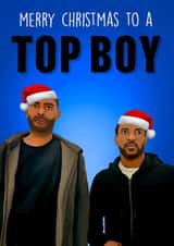 Merry Christmas Top Boy - Popular Netflix Show created by Poppy & Mabel