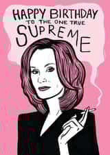 Funny Supreme Card - For an American Horror Story Lover created by DEMON LOUD