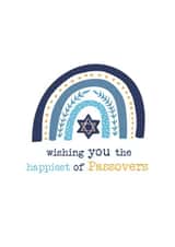 Pretty Passover card - for friends and family created by Dandelion Stationery
