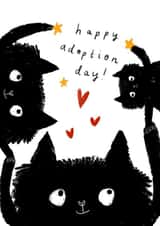Happy Adoption Day - Cute Adoption Card - New Family created by Cassie Howsley