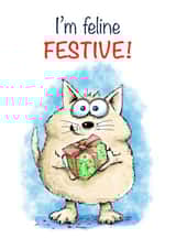 Cute Festive card created by Scribbly Diddly