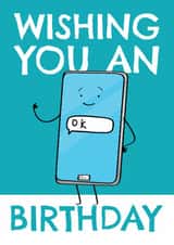 Funny Birthday Card - Dad - Text Message created by AbiGoLucky