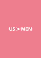 Cheeky Galentine's Day Card - Us > Men created by Dani White