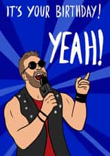 LA Knight birthday card created by brookeman