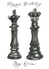 Cute and Stylish Birthday card for wife, girlfriend, friend.
Happy Birthday created by Elise Brown