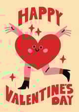 Sweet Valentine's Card - Illustrated Heart created by Tombstone Studio