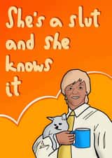 Funny Birthday Card - Mr G - Summer Heights High created by Anna Kathryn 