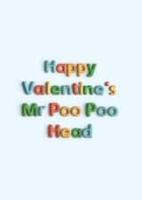 Valentine's Card From The Kids | Juvenile | Funny created by Pottsy Prints