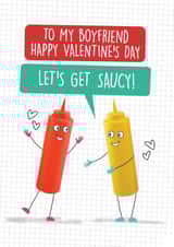 Punny Valentine's Card - Boyfriend - Punny created by Quitting Hollywood