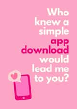 Funny Love Card - Dating Apps - Who Knew? created by Sundiva Designs