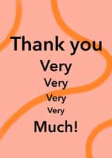 Thank you very very very very much. created by Lunastella Design Company