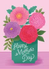 Pretty Flower Mother's Day Card - For Her created by Ricicle Cards