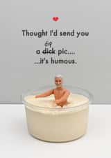 Funny Valentines or Anniversary Card - Dip pick created by Bold & Bright Cards