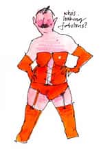 Naughty Valentines Card - Looking Fabulous created by Twink Addison