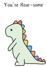 Cute and funny card for partner, friend or family member created by Sian Noon-Jones