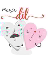 Desi Valentines Day or Anniversary card or Indian Love cards created by Shilpa Singh