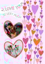 Personalised Valentines Day Photo Card created by Ludicrous Prints - Cute Love Photo Card - Valentine's or Anniversary