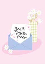 Cute Mother's Day Card - Best Mum Ever created by Lydia Southgate