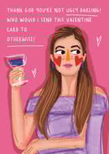 Funny Valentine's Day Card - Saltburn - Elspeth Catton created by NICHOLA COWDERY ILLUSTRATIONS