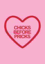 Cute & funny card  for your Galentine! created by Swallow Designs