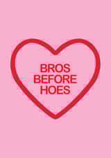 Funny malentines day card for your bro! created by Swallow Designs