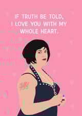 Funny Valentine’s Day Card - Nessa - Gavin and Stacey created by Chloe Dixon