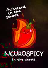 Funny Valentine's Card for Neurospicy humans! created by Innabox